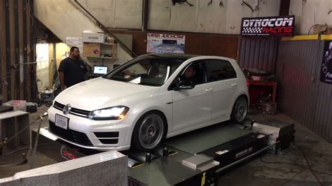 Apr Stage Mk Golf R Dyno Youtube