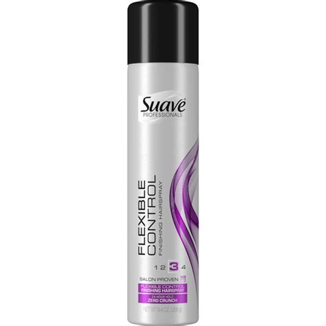 Suave Professionals Hair Spray Flexible Control Finishing, 9.4 oz | Styling Products | Sun Fresh