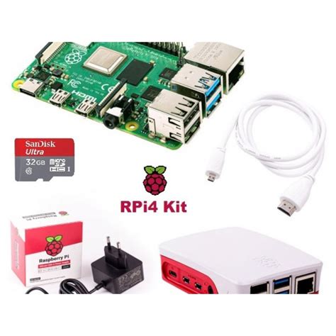 Raspberry Pi 4 Model B With 8 Gb Ram Micro Hdmi To Hdmi Cable 1 5Meter