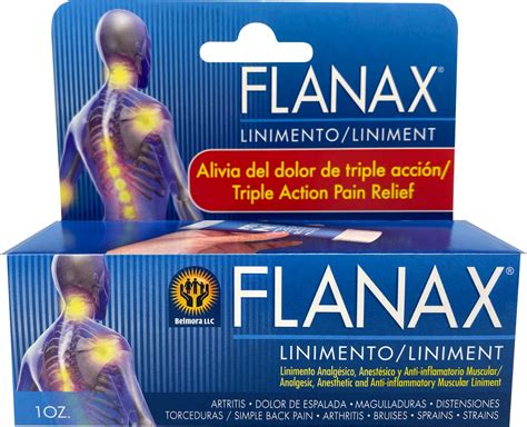 Amazon Flanax Pain Relief Cream Fast Acting Ointment For Muscle