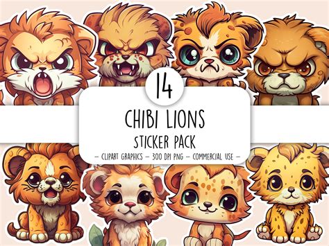 Cute Chibi Lion