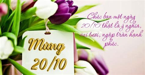 TOP 50 Lời chúc 20/10 bạn thân, bạn nữ trong lớp...