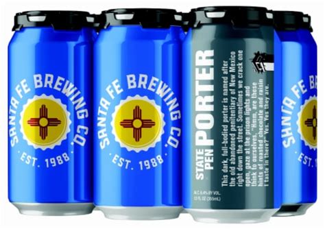 Santa Fe Brewing Co State Pen Porter Cans Fl Oz Kroger