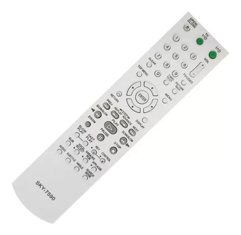 Controle Remoto Para Dvd Sony Dvp Ns Mercadolivre