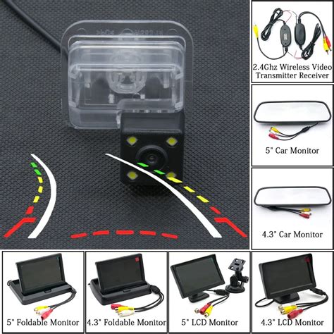 Dynamic Trajectory Car Tracks Rear View Camera For Mazda 3 Mazda 6 Cx 9