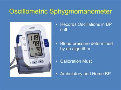 Blood Pressure Measurement Ppt Free Download