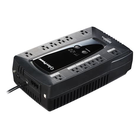 CyberPower Systems Battery Backup UPS (LE1000DG); 1000 VA, 530 W, 120 V ...