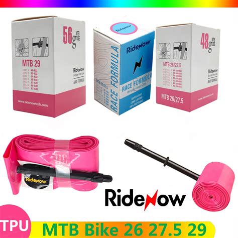 RideNow C Mara De TPU Para Bicicleta De Monta A Tubo Interior De 26 27