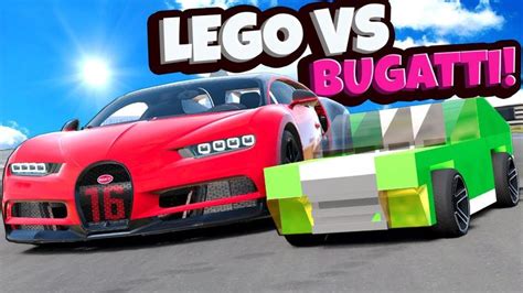 NEW Bugatti Smashes Lego Car Mod in BeamNG Drive Mods! | Bugatti, Car mods, Lego cars