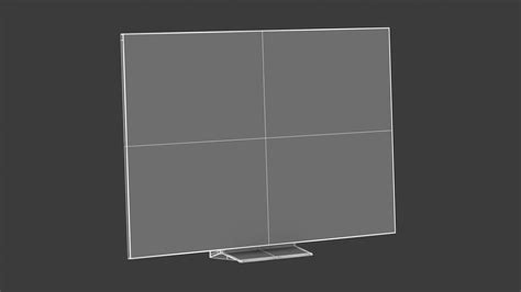 Lg G3 83 Inch Oled Evo Tv With Self Lit Oled Pixels 3d Model By Frezzy