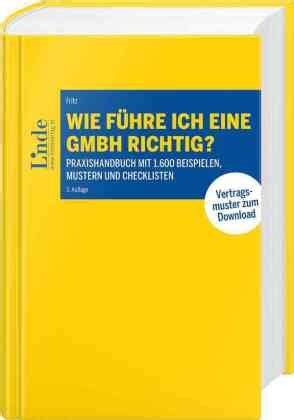 Wie führe ich eine GmbH richtig Linde Wien Książka w Empik