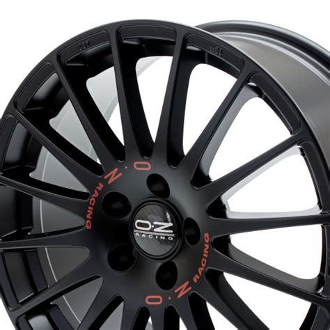 Oz Racing Superturismo Gt Matt Black Velonity B B