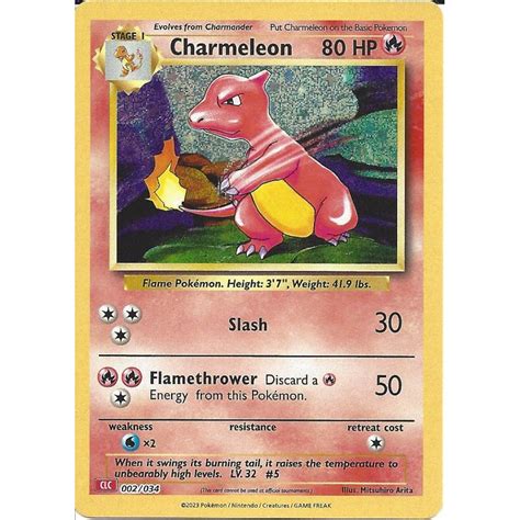 Pokemon Trading Card Game Clc Charmeleon Classic Collection