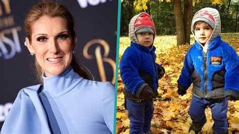 Celine Dion Shares Rare Pics Of Twin Sons On Their 10th Birthday And They Look So Grown Up Access