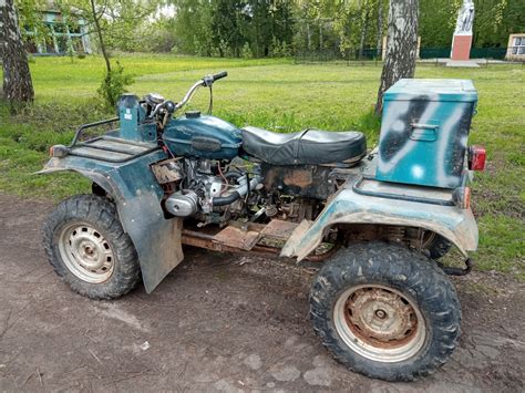 Мотор установлен. Первый запуск. Видео. — Квадрик Discoverer 4x4, 0,7 л ...