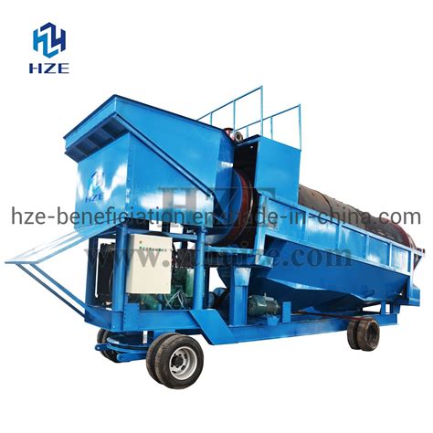 High Recovery Mining Equipment Alluvial Gold Washing Plant Gold