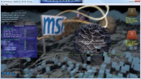 MSI Kombustor - Burn-in test utility - Scores