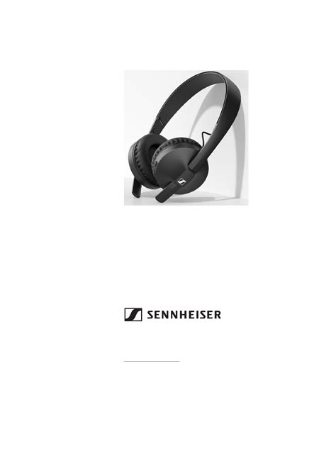 Handleiding Sennheiser HD 250BT Pagina 1 Van 27 Engels