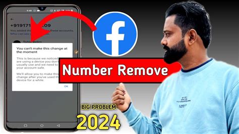 How To Remove Phone Number From Facebook You Can T Make This Change