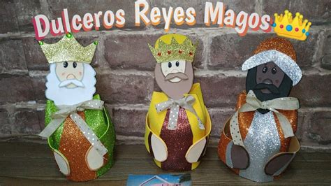 Dulceros De Reyes Magos Con Foami Ideales Para Vender O Regalar