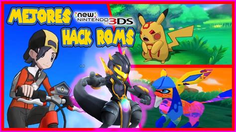 LAS 5 MEJORES HACK ROMS DE POKEMON EN ESPAÑOL COMPLETOS CON