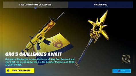 Fortnite Oro challenges: How to Awaken Oro and unlock a free wrap ...