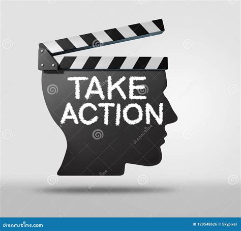 Take Action Stock Illustration Illustration Of Goal 129548626