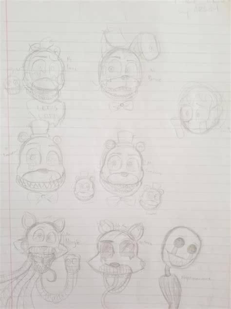 Top 86 Imagen Fnaf Dibujos A Lapiz Viaterramx