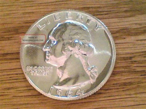 1964 Proof Washington Quarter Silver