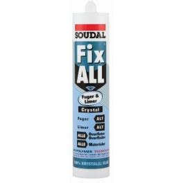 Soudal Fix All Crystal Glas Klar Hansen Seest V Rkt Jsbutikken