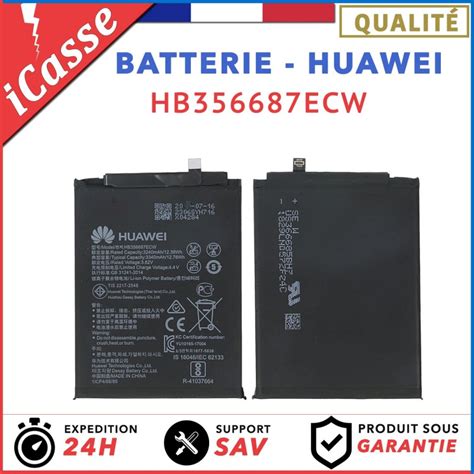 Batterie Remplacement Pour Huawei Honor X Model Hb Ecw Icasse