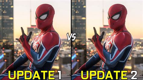 Spider Man Miles Morales Update 1 Vs Update 2 Performance Test