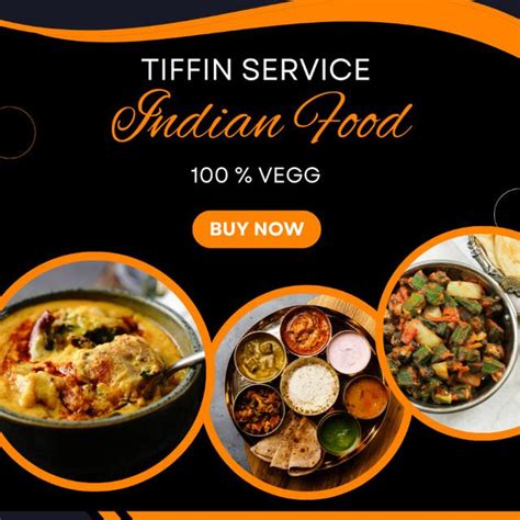 Special Punjabi Style Tiffin Service 100 Vegetarian Tiffin Service