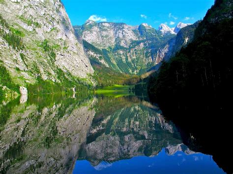 Looking Across Lake Obersee Photos Diagrams And Topos Summitpost