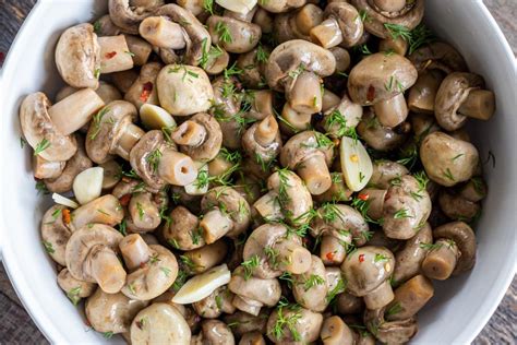 Pickled Mushrooms So Easy Momsdish