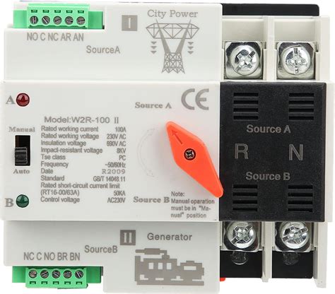 GEYA Power Transfer Switch W2R 100 Dual Power Automatischer