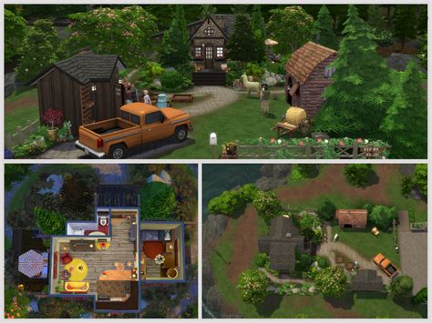 The Sims Resource Glimmerbrook Cottage No Cc