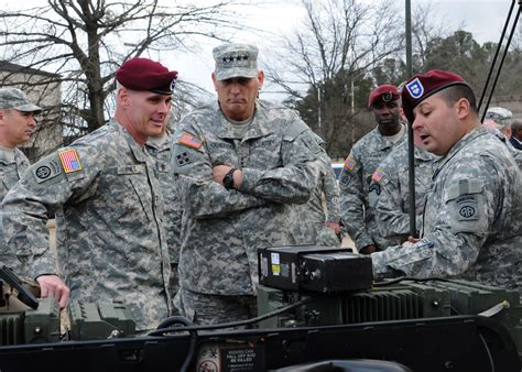 Chief of Staff of the Army, Gen. Raymond T. Odierno visits the 82nd ...