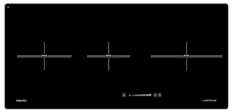 Plaque Induction AIRLUX ATI83BK U Techno Fr