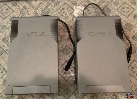 A Pair Of Cyrus X Power Amplifier With Matching Psx R Power Supply