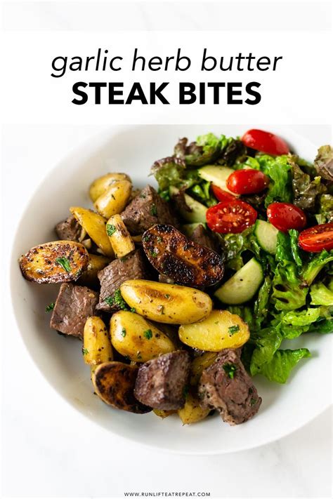 Garlic Butter Herb Steak Bites With Potatoes Artofit