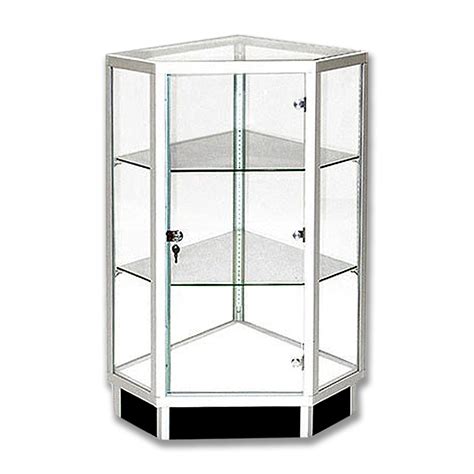 Economy Extra Vision Corner Filler Glass Showcase Store Fixtures Direct