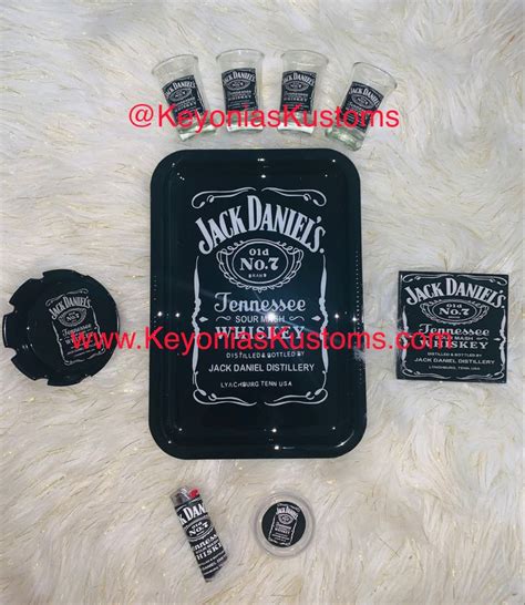 Jack Daniels Rolling Tray Set Diy Resin Art Resin Diy Epoxy Resin