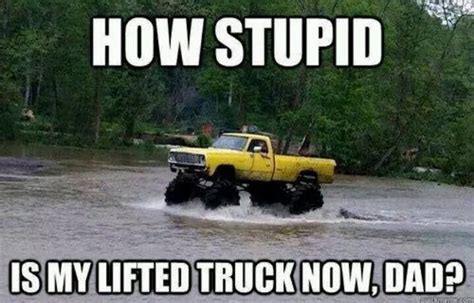 Lifted Trucks Truck Memes Lifted Truck Jacked Up Trucks