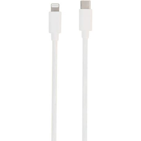 Vivanco Kaabel Lightning USB C 15cm Valge 62757 Kaablid Photopoint