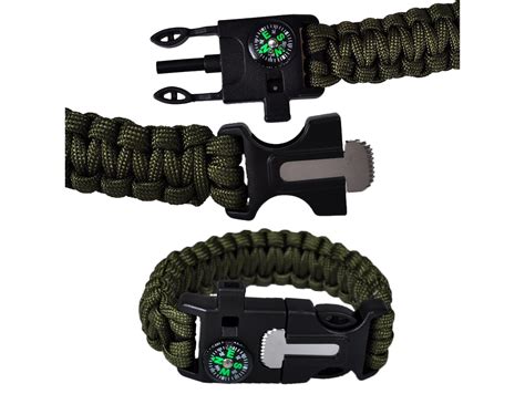 Bransoletka Survival 5w1 Paracord Krzesiwo Kompas PrzydaSie Pl