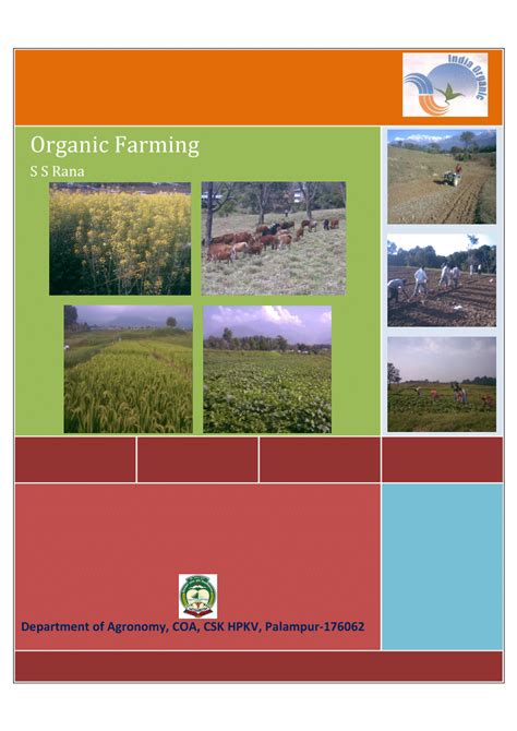 PDF Organic Farming