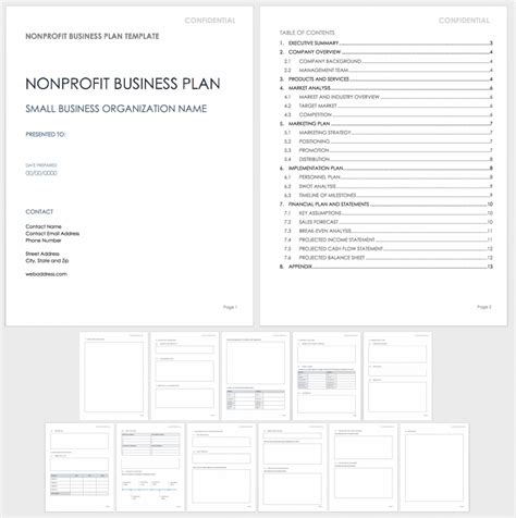 Charity Business Plan Template