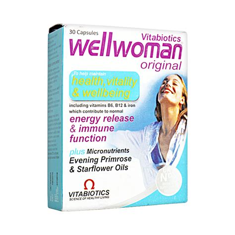 WELLWOMAN ORIGINAL CAP - Pack Size X 1 - Khalid Pharmacy | Online ...