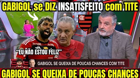 Gabigol Faz Forte Declara O E Diz Que Est Insatisfeito Tite